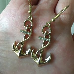 Earrings Steampunk/Devil Gold Tone NEW
